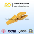 OEM Bucket Tooth Machining Investment Casting